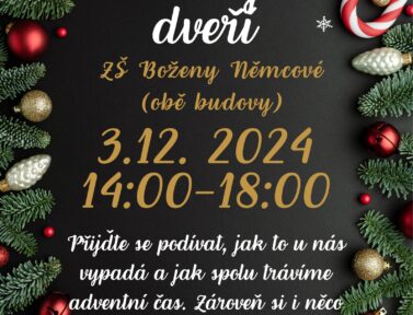 Den otevřených dveří 3. 12. 2024