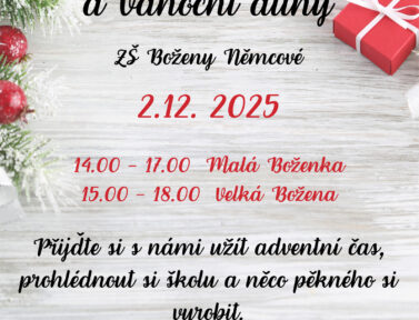 Den otevřených dveří 2.12.2025